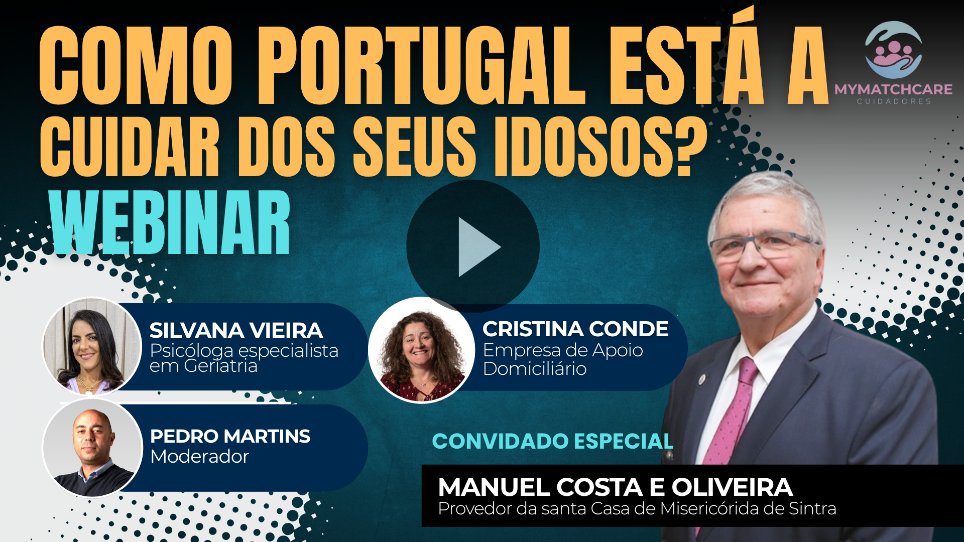 WEBINAR: Como Portugal está a cuidar dos seus Idosos?